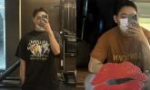 군대에서 밥 잘 먹고 '62kg→86kg' 벌크업 약속한 BTS 뷔, 태평양 어깨된 근황
