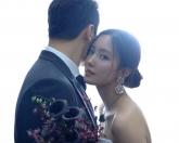 '결혼하고 싶다'고 했던 조현아... 절친 효민 결혼식 날 '부케' 받았다