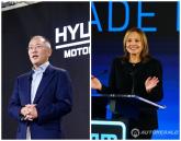 묘한 시점...현대차 정의선 회장-GM 메리 바라 CEO, 美 콘퍼런스 기조연설