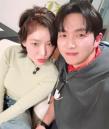 브아걸 가인, 임슬옹과 '훈훈'한 투샷으로 반가운 근황 전해