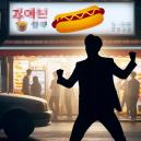 핫도그 가게 앞에서 '난동' 부린 격투기 출신 유튜버, 지난 1월 행적 보니...