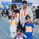 박주호, '암투병' 이겨낸 아내 안나 근황 전했다... '다같이 첫 마라톤'