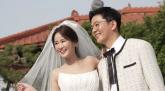 김준호♥김지민 웨딩사진 공개... KBS 개그맨 총출동