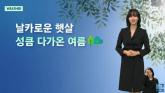 박보검에 이어 김소현도 '일일 기상캐스터' 됐다... '내일도 초여름 더위가 이어지겠습니다'