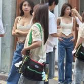 '48세' 하지원, 길거리 목격 사진 올라와 화제... '20대라고 해도 믿겠다'