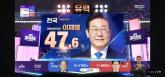 [속보] MBC '이재명, 당선 '유력'... 당선 확률 97.6%