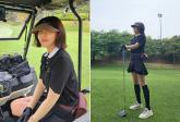 14kg 감량했다던 한혜연, 골프장에서 '반칙급 옆태'로 각선미 뽐냈다