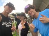 '어도어와 법정공방' 뉴진스 다니엘, 박보검·션과 뜻밖의 쓰리샷으로 근황 전했다
