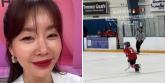'캐나다 행' 안선영 아들, 유학가자마자 대박... '아이스하키 팀 승리'