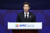BTS RM, APEC CEO 서밋서 기조연설... 'K팝은 '비빔밥', 정체성을 지키면서 세계문화 수용'