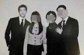 BTS RM, 가족사진 공개... '붕어빵' 여동생까지 우월한 미모 유전자