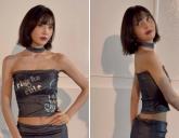 조이, 복근 드러낸 데님 투피스 자태... 팬들 사이 '너무 말랐다' 걱정 쏟아졌다