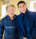 '인생 최고의 영광'...작년 드라마 '베스트커플상' 수상했던 배정남이 올린 故이순재 추모글